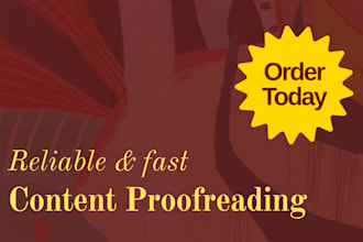 proofread your text in english or arabic