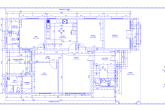 make 2d architectural drawings in  autocad and revit your project