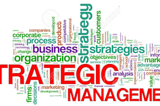 handle srategic management tasks