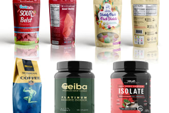 stand up pouch design, mylar bag packaging design