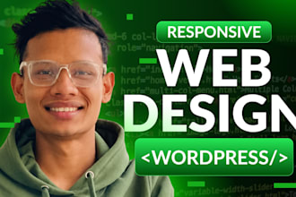 webdesign wordpress website responsive and custom business website development