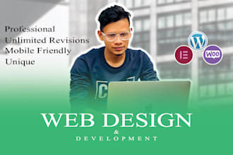 webdesign wordpress website responsive and custom business website development