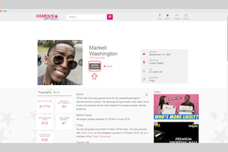 boost your famous birthdays profile