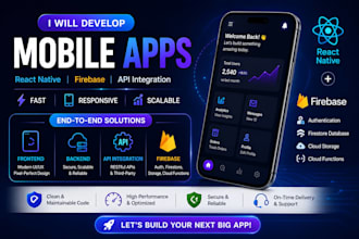 develop mobile applications using react native