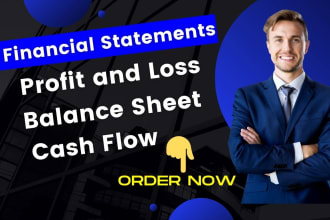 prepare financial statements, profit and loss, balance sheet