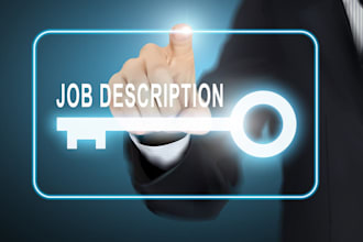 write and optimize an impressive job description for you