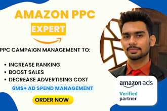 manage and optimize amazon PPC campaign