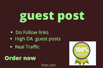 write high da guest posts on high da websites to build SEO backlinks