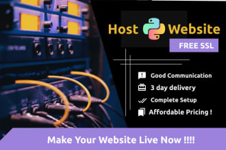 deploy python django application on vps server