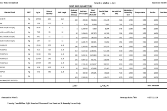 do steel structure estimation and design