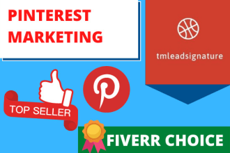 setup optimize and create pin and board as a pinterest marketing manager