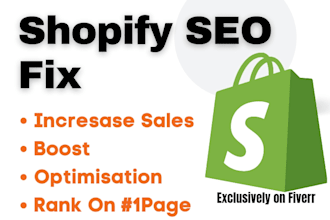 do shopify seo optimization and shopify on page optimization