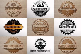 do wood, woodworking and carpentry logo