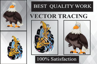 convert raster to vector,image to vector,vector tracing,vector logo,vector art