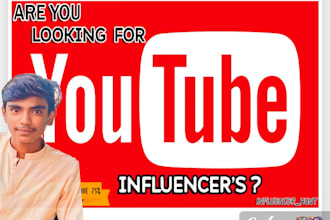 make a list of youtube influencer for influencer marketing