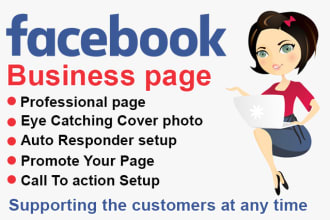 design facebook business page creation and setup