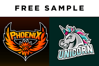 create a mascot logo design for you