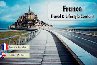 write expert content about france