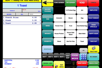 give support to micros res 3700 for all  features and reports