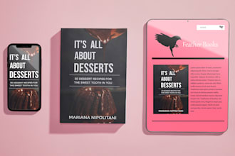design stunning book cover with spine and acx