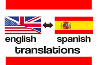 translate english to spanish