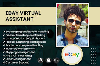 be your expert ebay virtual assistant
