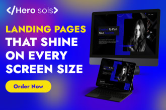 design responsive landing pages