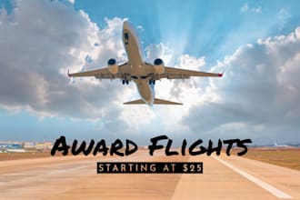 find the best award flights using miles and points
