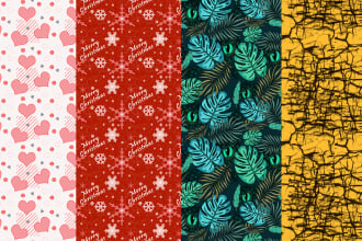 design seamless pattern for textile or product packages