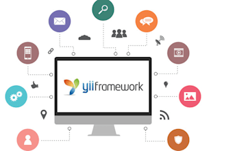 fix the issue and develop a website using yii, yii2