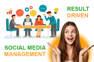 be your social media manager and facebook marketing expert