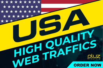 drive keywords targeted organic USA web traffic