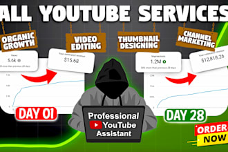 be your youtube assistant, thumbnail creator, and video editing expert