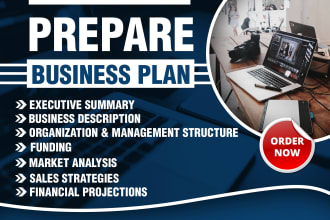 make a complete business plan