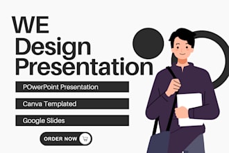 make impressive style powerpoint presentation with voiceover