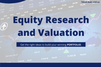 do equity research and valuation