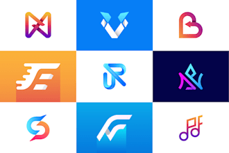 be a unique modern minimalist luxury creative logo maker