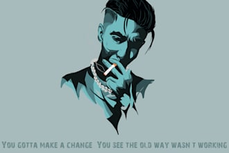 do digital art and graphics