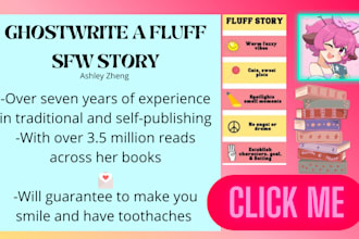 ghostwrite an original romance sfw story