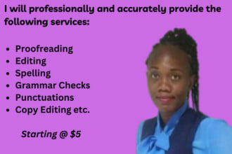 proofread, edit, spell, and grammar check your documents