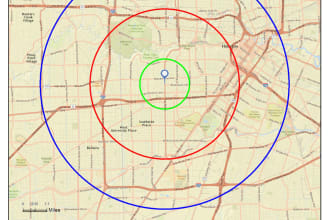 provide a detailed demographic radius report