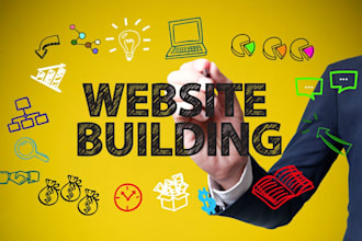 build a complete website or ecommerce website