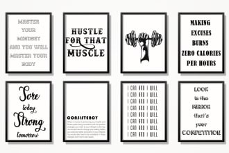 create custom motivational typography quotes and lettering