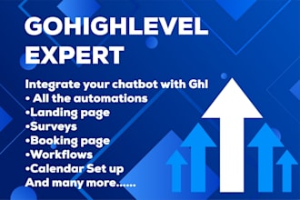design ghl sales funnel , website and gohighlevel automation expert