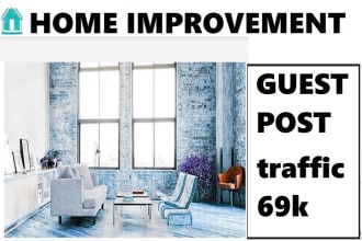 do home improvement guest post traffic 69k