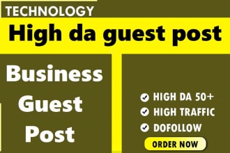 do tech guest post, high da guest post, business guest post