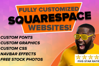 build squarespace websites and redesign squarespace websites