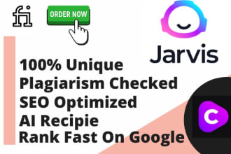 write SEO optimized articles with jarvis or jasper ai