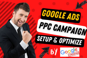 setup high converting google ads PPC campaign, search ads to increase sales