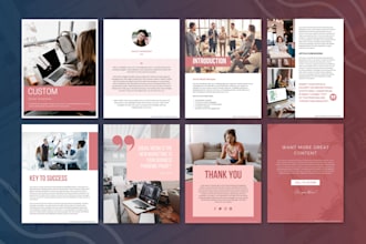 design ebook, workbook, lead magnet, pdf in 24 hours